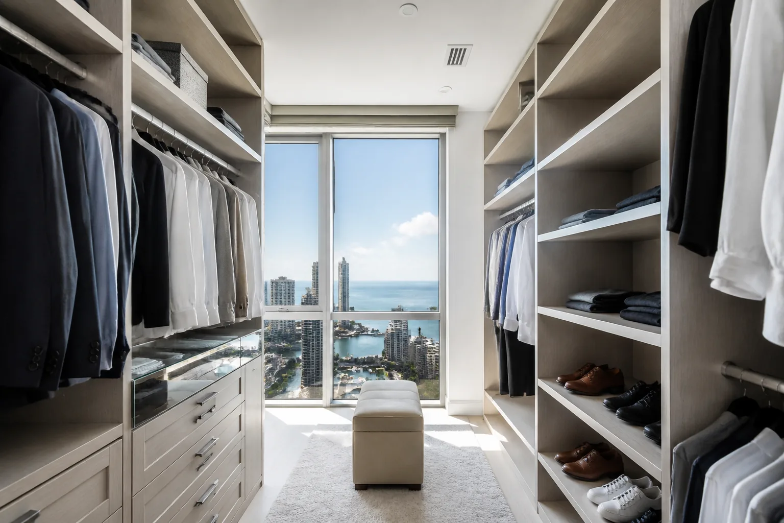 Closet Organization in Pinecrest by Gold Hands