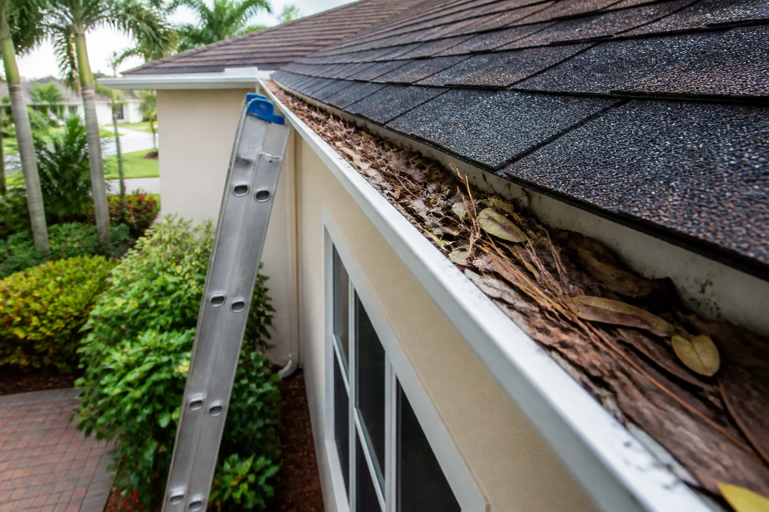 Gutter Cleaning in Fort Lauderdale by Gold Hands