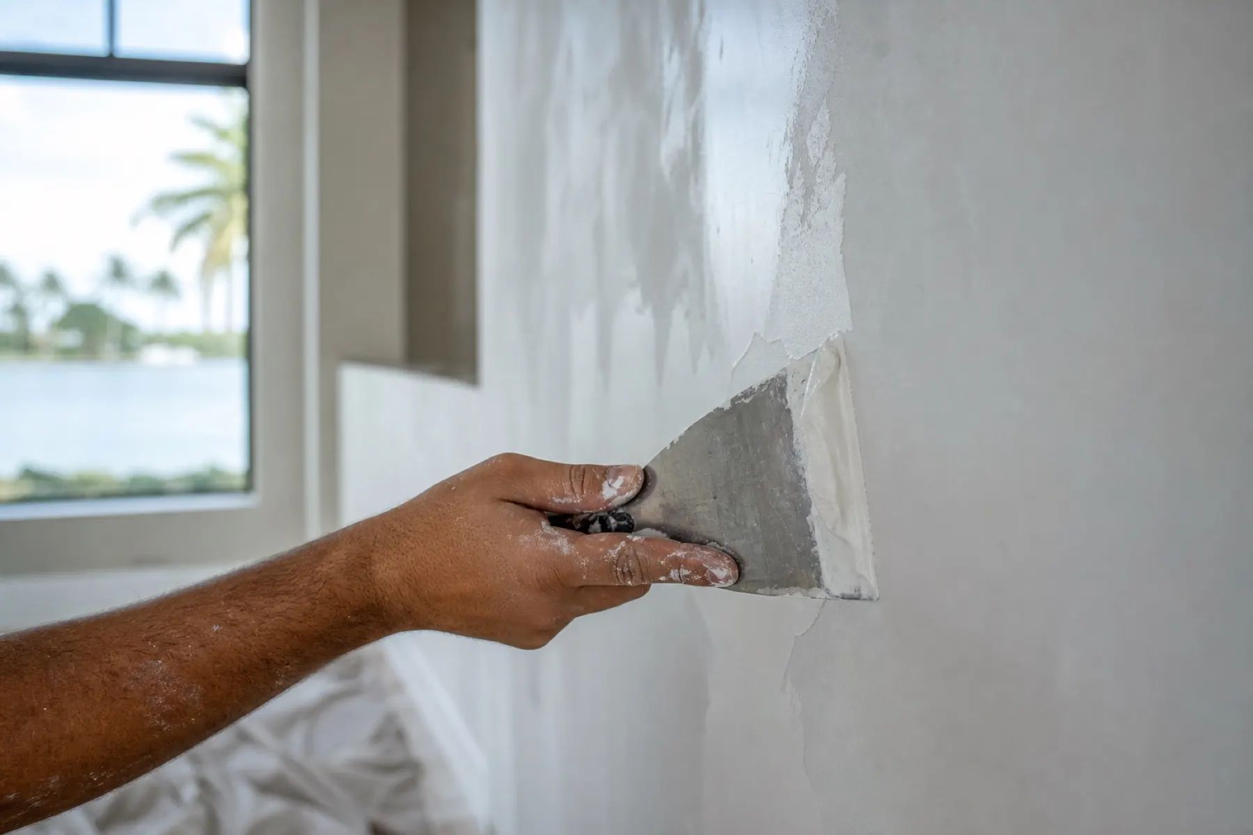Drywall repair service