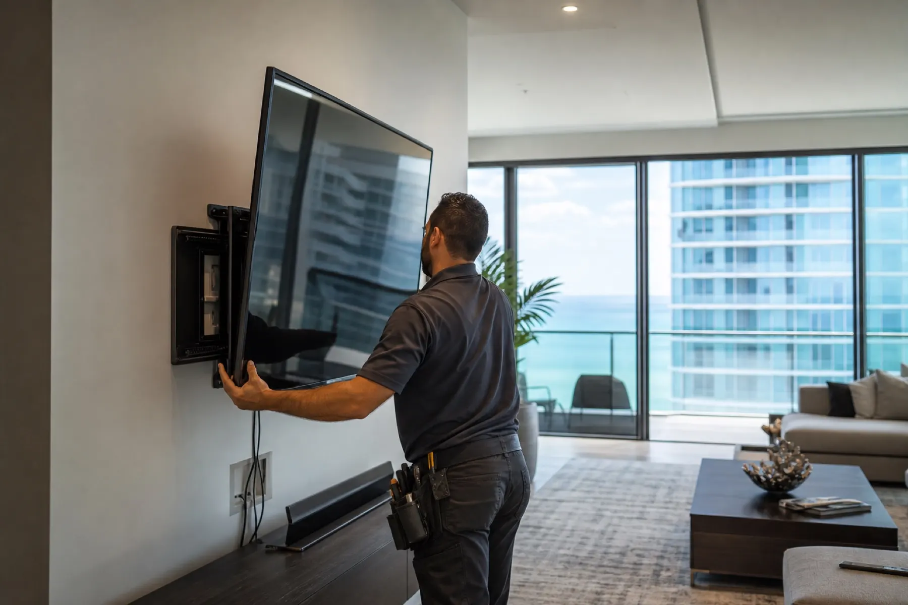 TV mounting service